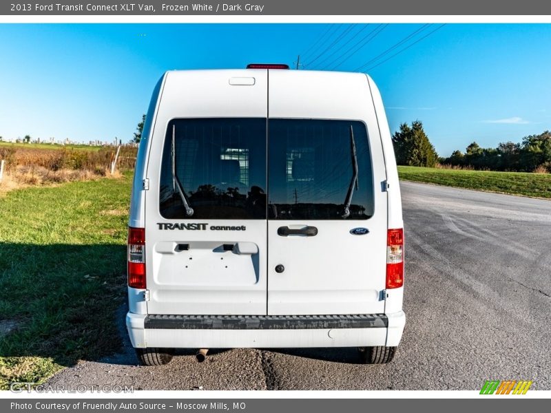Frozen White / Dark Gray 2013 Ford Transit Connect XLT Van
