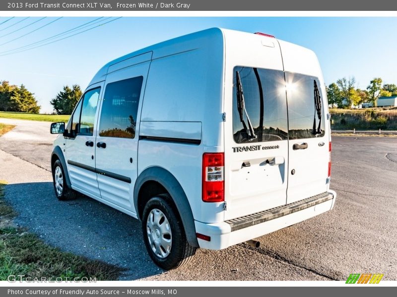 Frozen White / Dark Gray 2013 Ford Transit Connect XLT Van