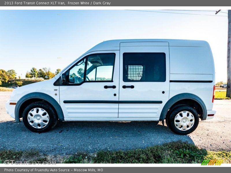 Frozen White / Dark Gray 2013 Ford Transit Connect XLT Van