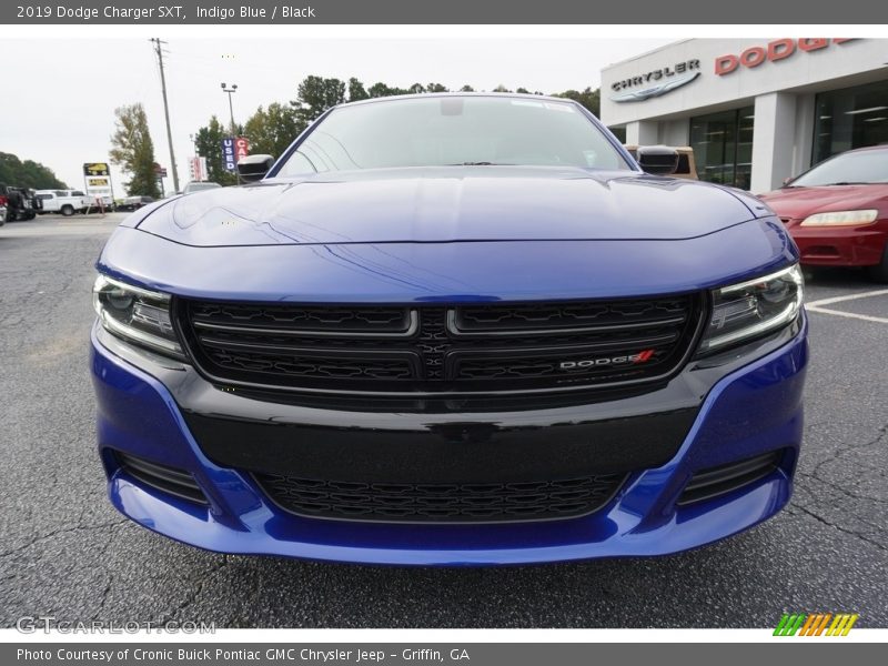 Indigo Blue / Black 2019 Dodge Charger SXT