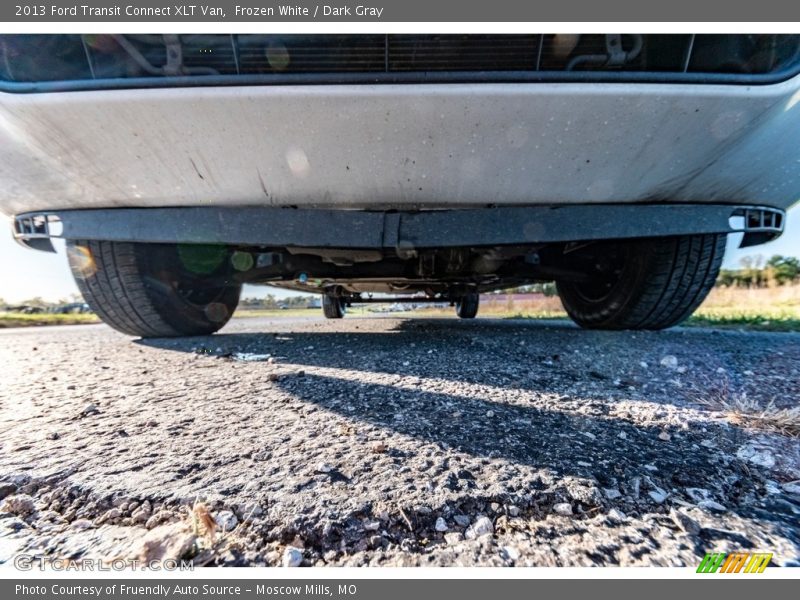 Frozen White / Dark Gray 2013 Ford Transit Connect XLT Van