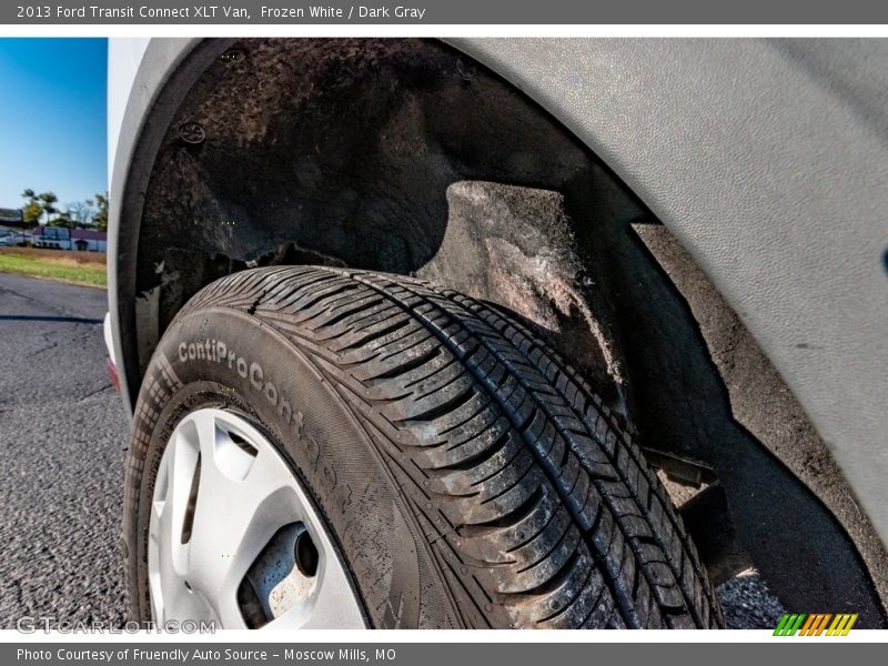 Frozen White / Dark Gray 2013 Ford Transit Connect XLT Van