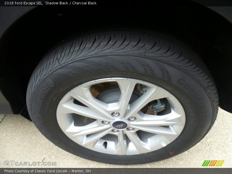 Shadow Black / Charcoal Black 2018 Ford Escape SEL