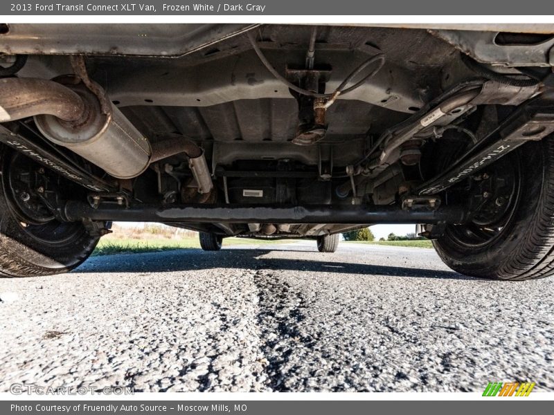 Frozen White / Dark Gray 2013 Ford Transit Connect XLT Van