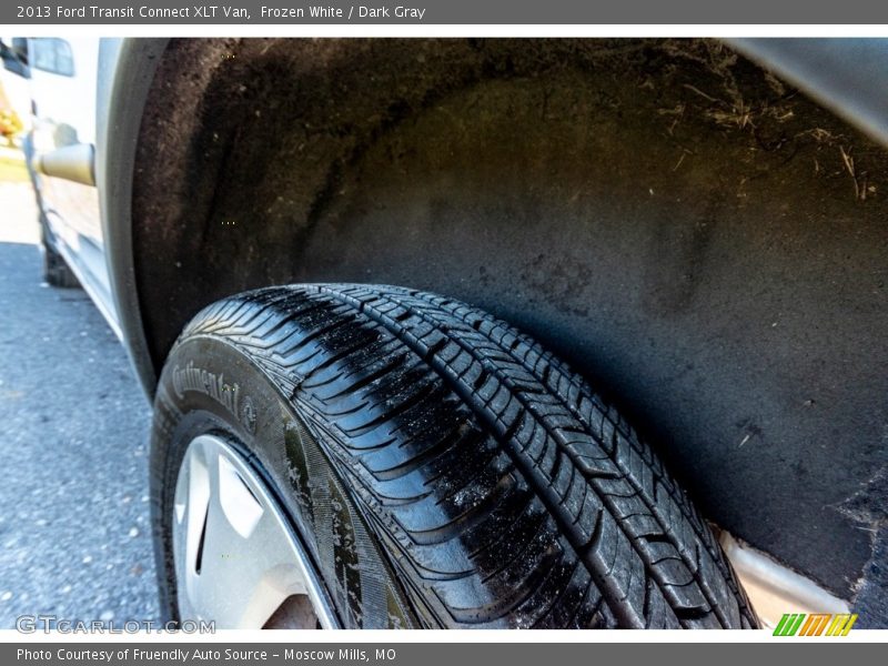 Frozen White / Dark Gray 2013 Ford Transit Connect XLT Van