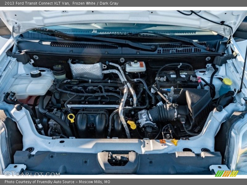 Frozen White / Dark Gray 2013 Ford Transit Connect XLT Van