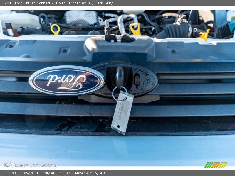 Frozen White / Dark Gray 2013 Ford Transit Connect XLT Van
