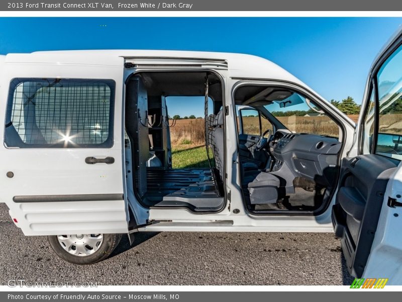 Frozen White / Dark Gray 2013 Ford Transit Connect XLT Van