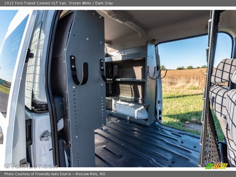 Frozen White / Dark Gray 2013 Ford Transit Connect XLT Van