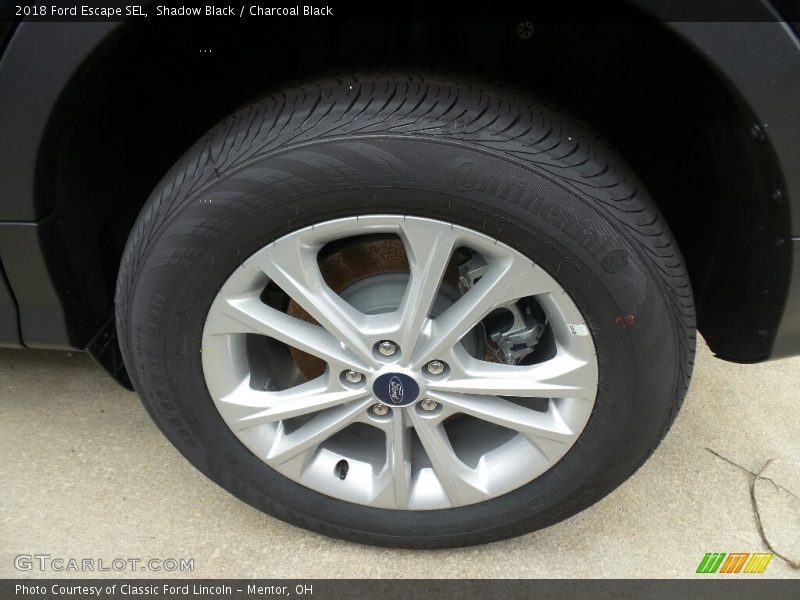 Shadow Black / Charcoal Black 2018 Ford Escape SEL