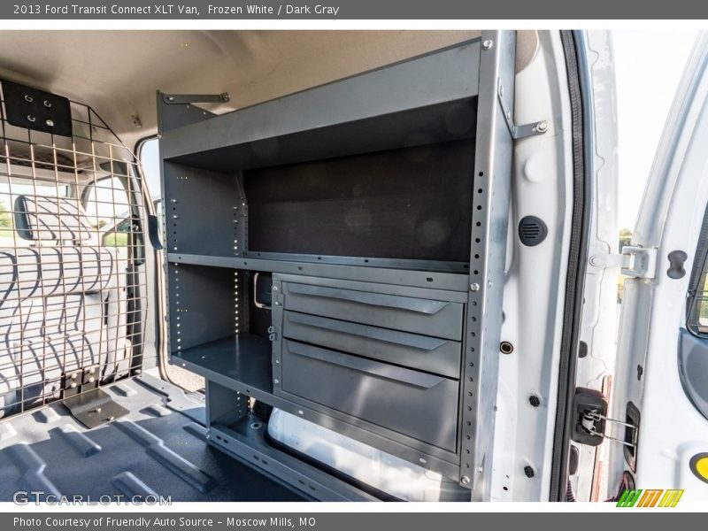 Frozen White / Dark Gray 2013 Ford Transit Connect XLT Van