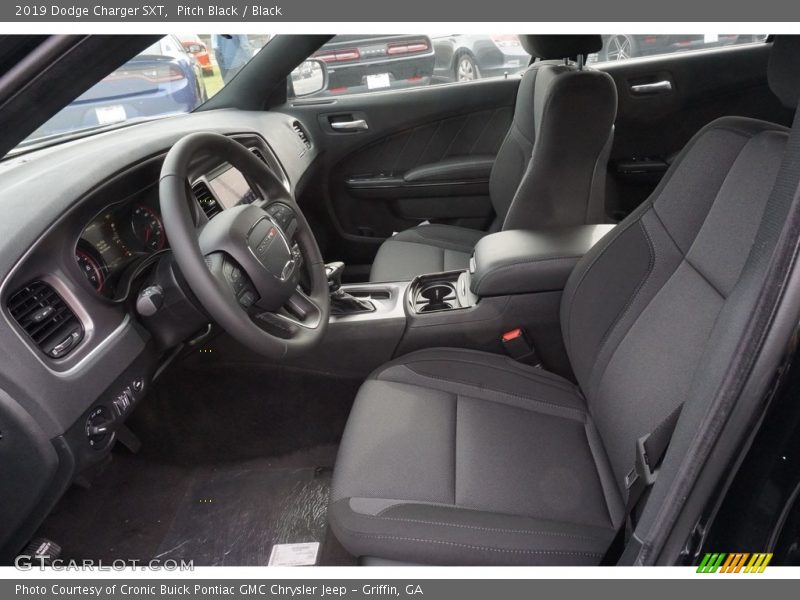 Pitch Black / Black 2019 Dodge Charger SXT