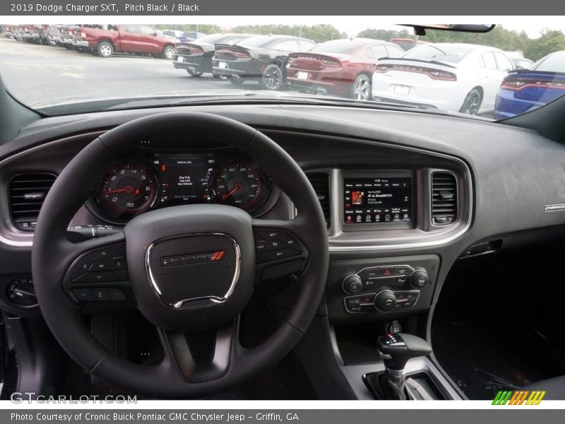 Dashboard of 2019 Charger SXT
