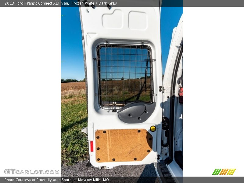 Frozen White / Dark Gray 2013 Ford Transit Connect XLT Van