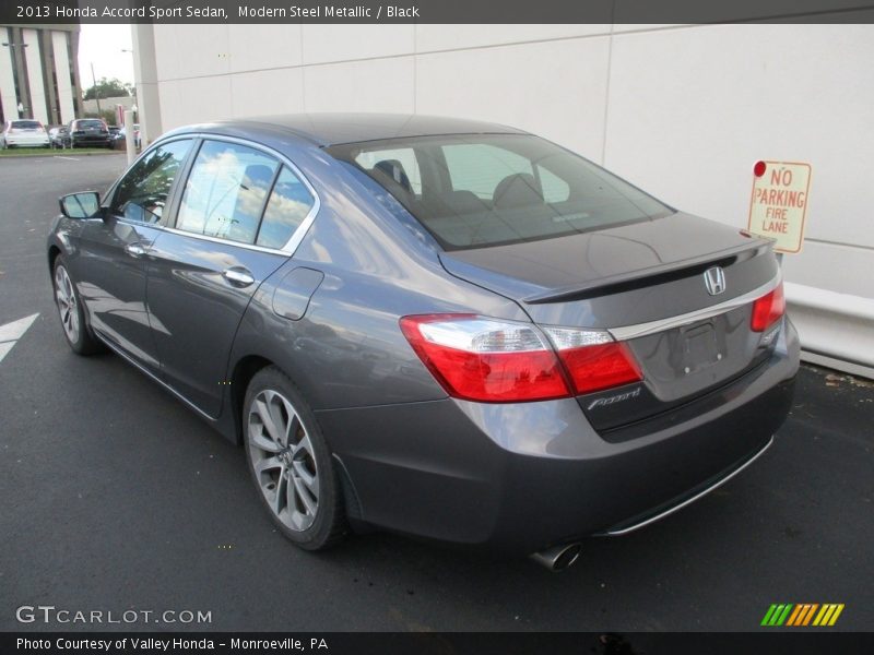 Modern Steel Metallic / Black 2013 Honda Accord Sport Sedan