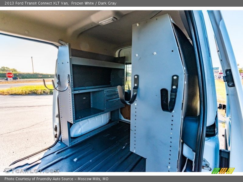 Frozen White / Dark Gray 2013 Ford Transit Connect XLT Van