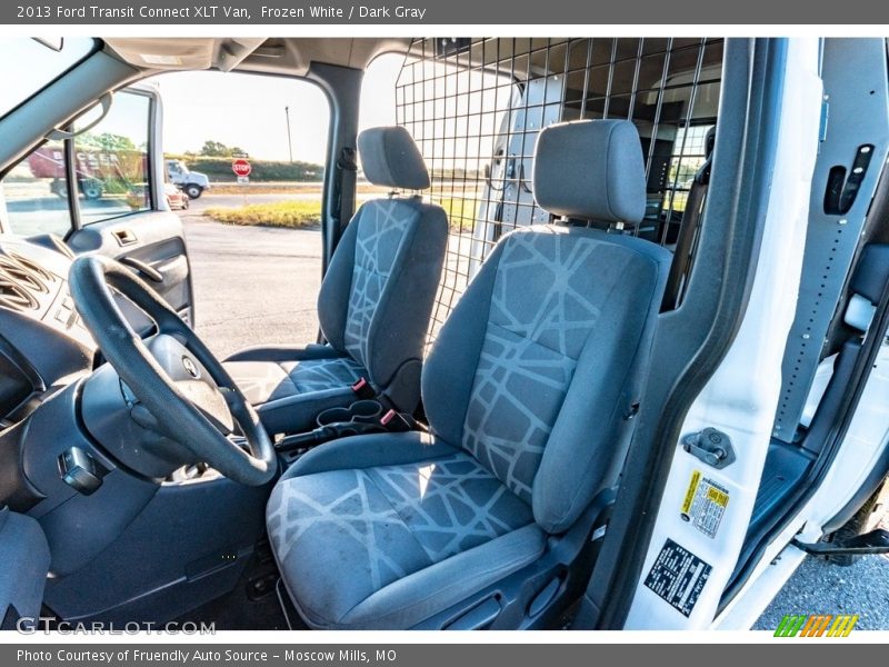 Frozen White / Dark Gray 2013 Ford Transit Connect XLT Van