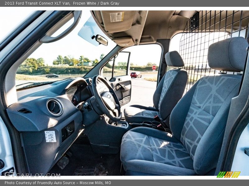 Frozen White / Dark Gray 2013 Ford Transit Connect XLT Van