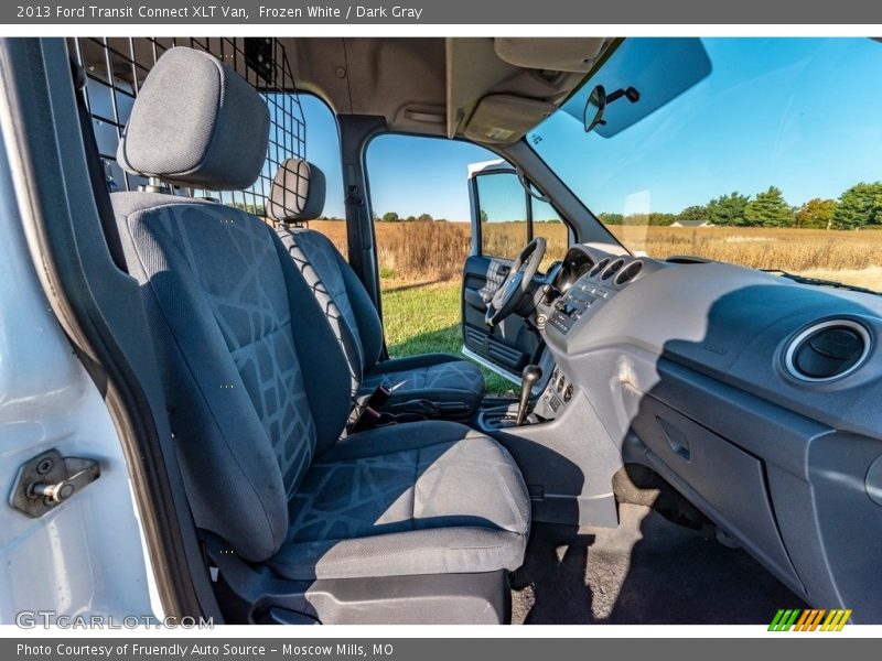 Frozen White / Dark Gray 2013 Ford Transit Connect XLT Van