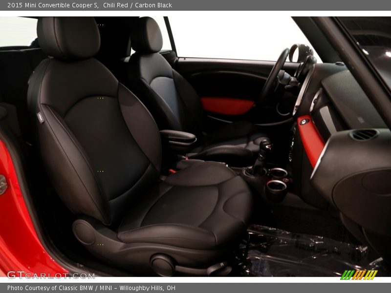 Chili Red / Carbon Black 2015 Mini Convertible Cooper S