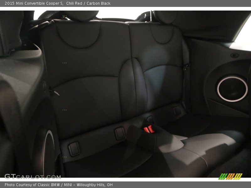 Chili Red / Carbon Black 2015 Mini Convertible Cooper S