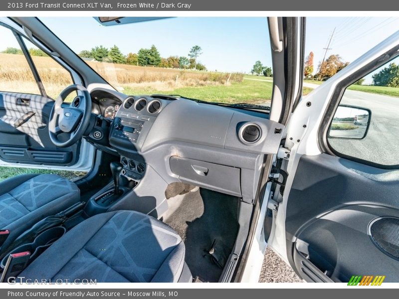 Frozen White / Dark Gray 2013 Ford Transit Connect XLT Van