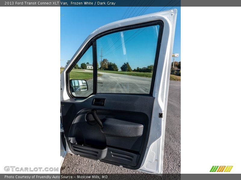 Frozen White / Dark Gray 2013 Ford Transit Connect XLT Van