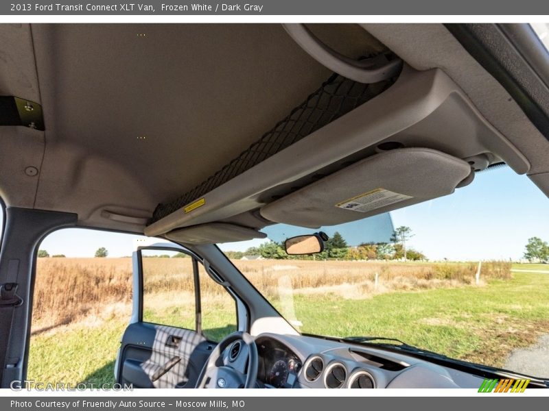 Frozen White / Dark Gray 2013 Ford Transit Connect XLT Van