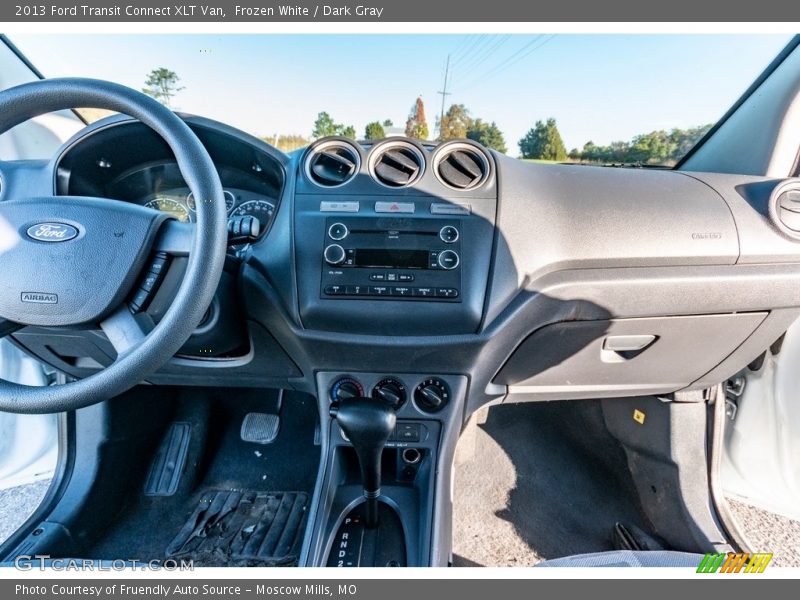 Frozen White / Dark Gray 2013 Ford Transit Connect XLT Van