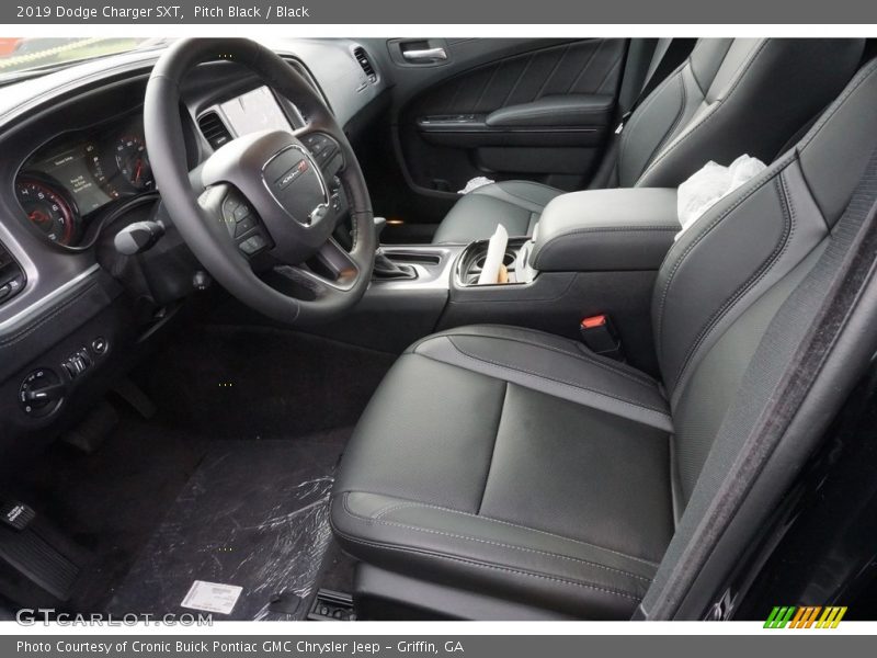Front Seat of 2019 Charger SXT