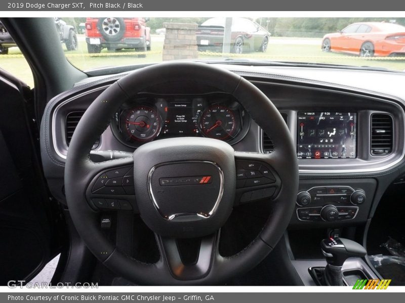 Dashboard of 2019 Charger SXT
