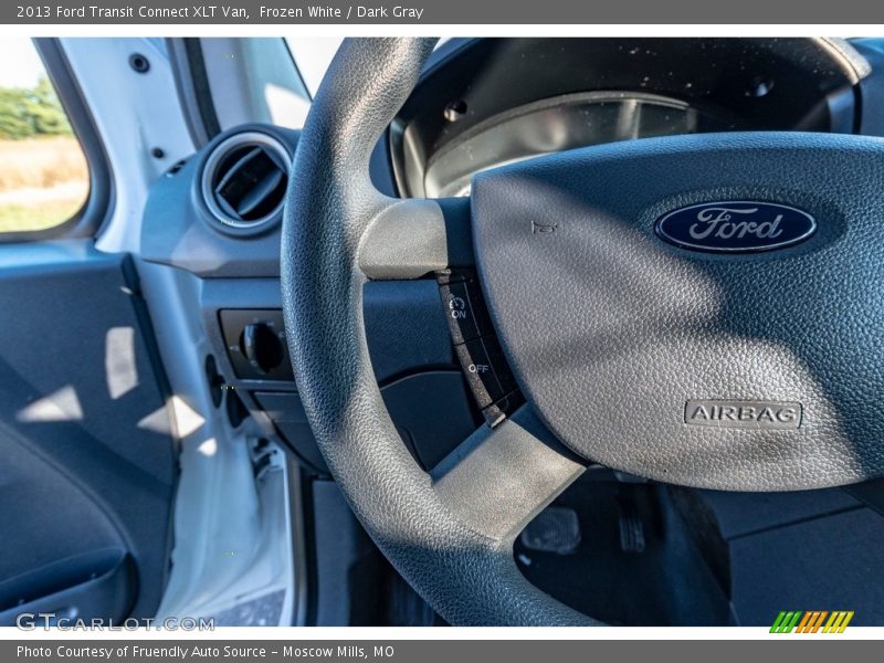 Frozen White / Dark Gray 2013 Ford Transit Connect XLT Van