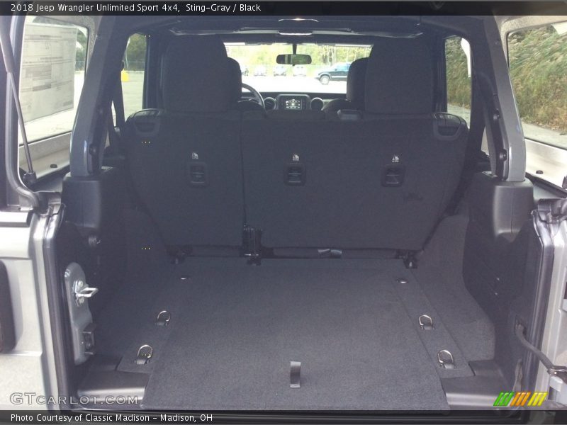 Sting-Gray / Black 2018 Jeep Wrangler Unlimited Sport 4x4