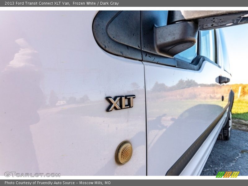 Frozen White / Dark Gray 2013 Ford Transit Connect XLT Van
