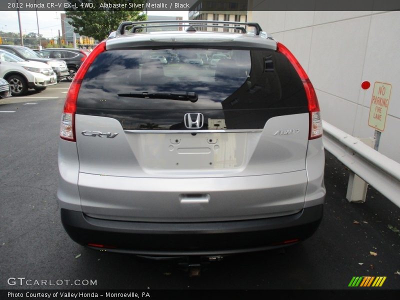 Alabaster Silver Metallic / Black 2012 Honda CR-V EX-L 4WD