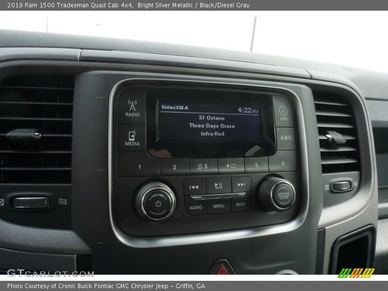 Controls of 2019 1500 Tradesman Quad Cab 4x4