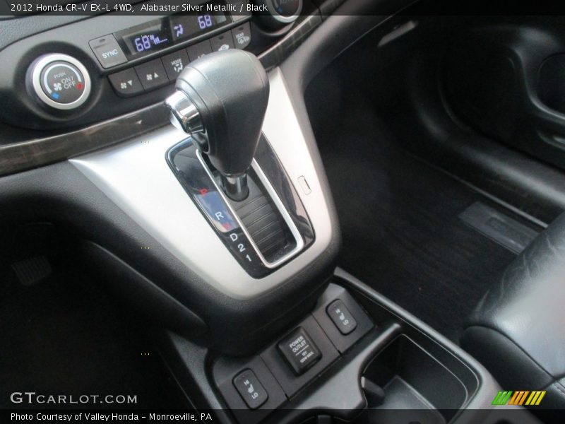 Alabaster Silver Metallic / Black 2012 Honda CR-V EX-L 4WD