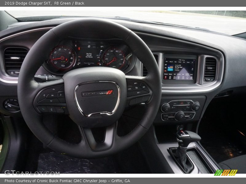Dashboard of 2019 Charger SXT