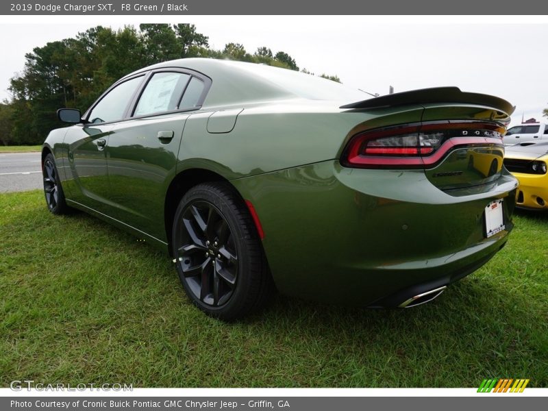 F8 Green / Black 2019 Dodge Charger SXT