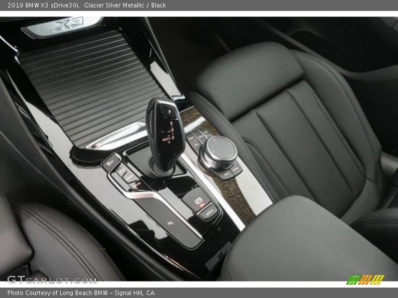 Glacier Silver Metallic / Black 2019 BMW X3 sDrive30i