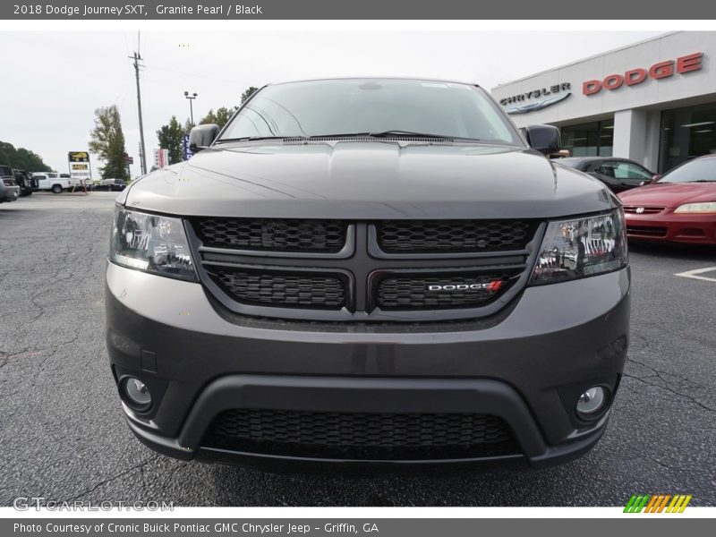 Granite Pearl / Black 2018 Dodge Journey SXT