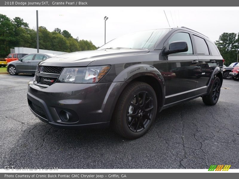 Granite Pearl / Black 2018 Dodge Journey SXT