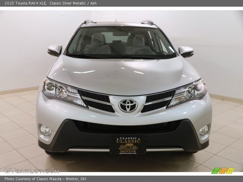 Classic Silver Metallic / Ash 2015 Toyota RAV4 XLE