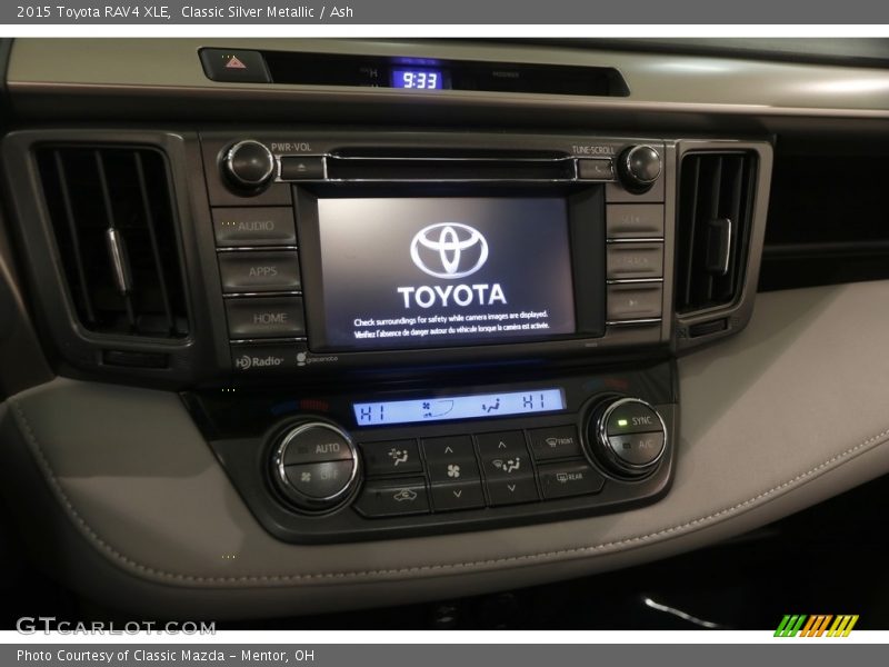 Classic Silver Metallic / Ash 2015 Toyota RAV4 XLE