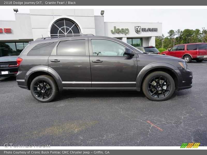 Granite Pearl / Black 2018 Dodge Journey SXT