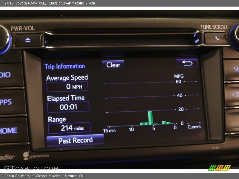 Classic Silver Metallic / Ash 2015 Toyota RAV4 XLE