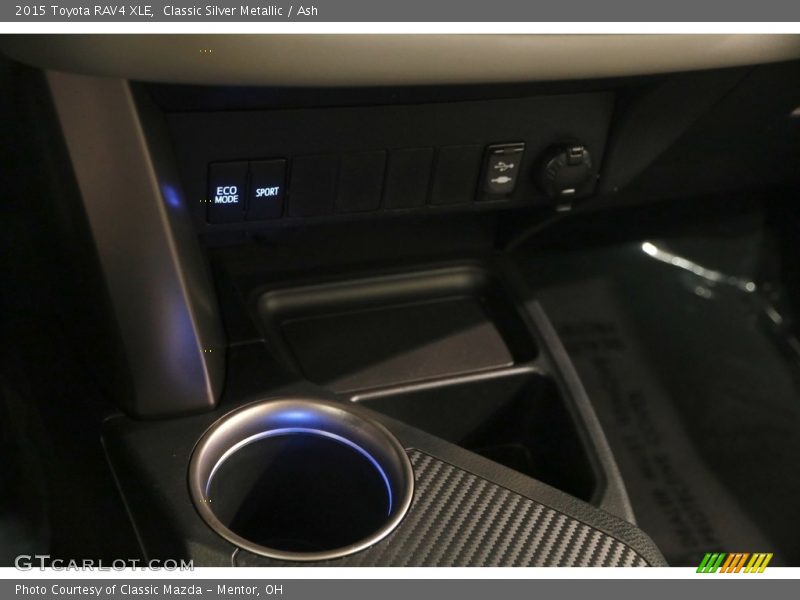 Classic Silver Metallic / Ash 2015 Toyota RAV4 XLE