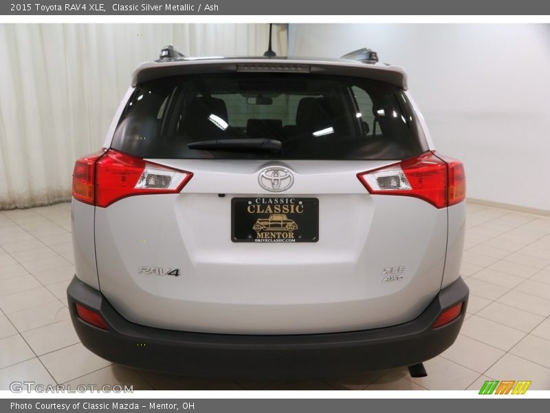 Classic Silver Metallic / Ash 2015 Toyota RAV4 XLE