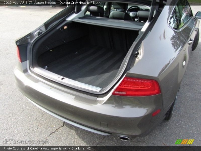 Dakota Grey Metallic / Black 2012 Audi A7 3.0T quattro Prestige