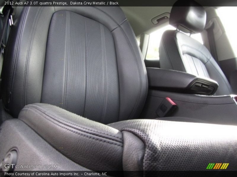 Dakota Grey Metallic / Black 2012 Audi A7 3.0T quattro Prestige